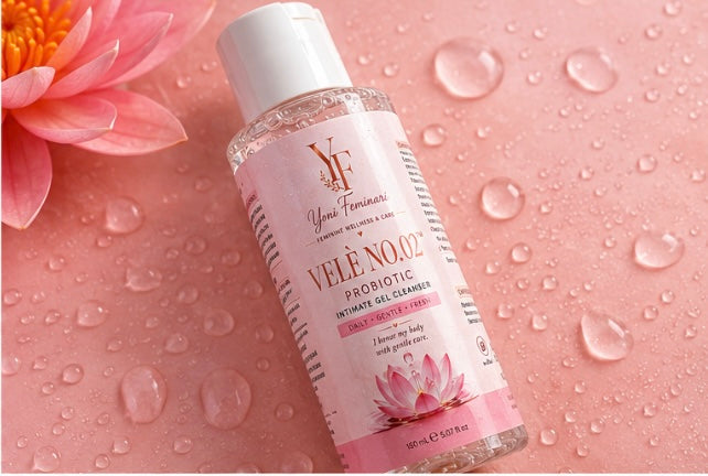 Vele No.02™ Probiotic Intimate Gel Cleanser | Daily Feminine Wash