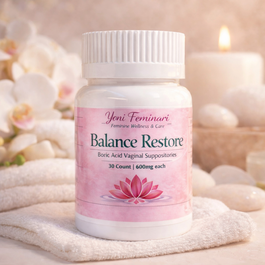 Balance Restore™ Boric Acid Suppositories for pH Balance & Odor Control (30 Count)